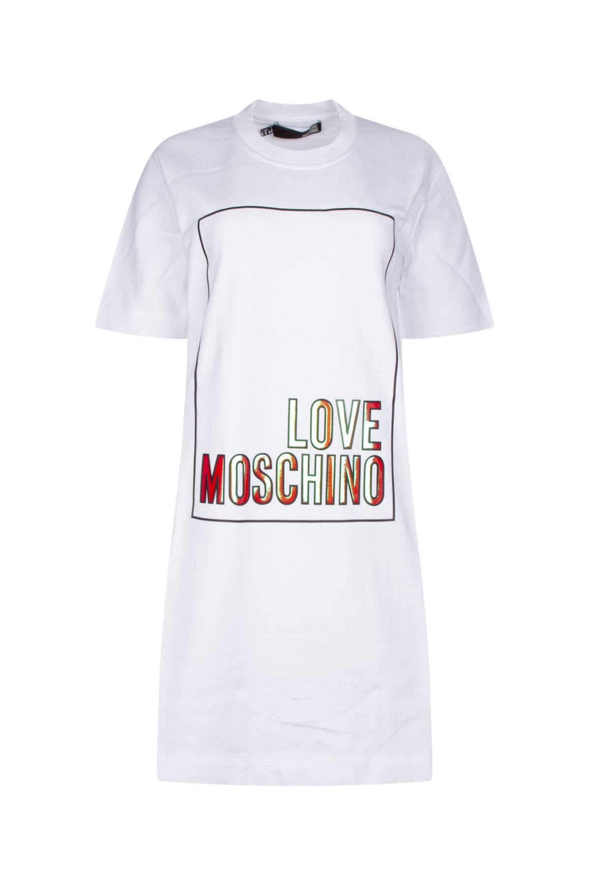 商品Love Moschino|Love Moschino 女士连衣裙 W5A0226M4266A00 白色,价格¥732,第5张图片详细描述