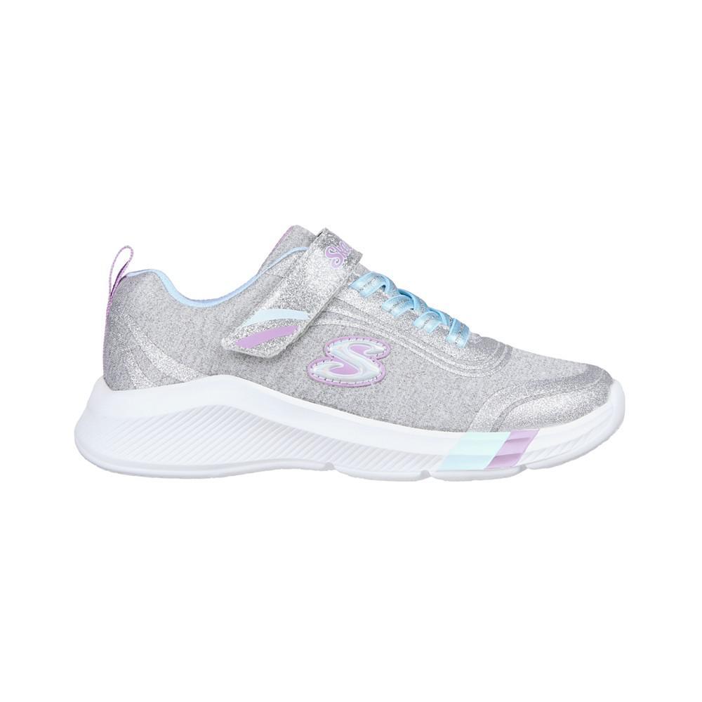 商品SKECHERS|Little Girls Dreamy Lites - Ready To Shine Stay-Put Light-Up Casual Sneakers from Finish Line,价格¥257,第4张图片详细描述