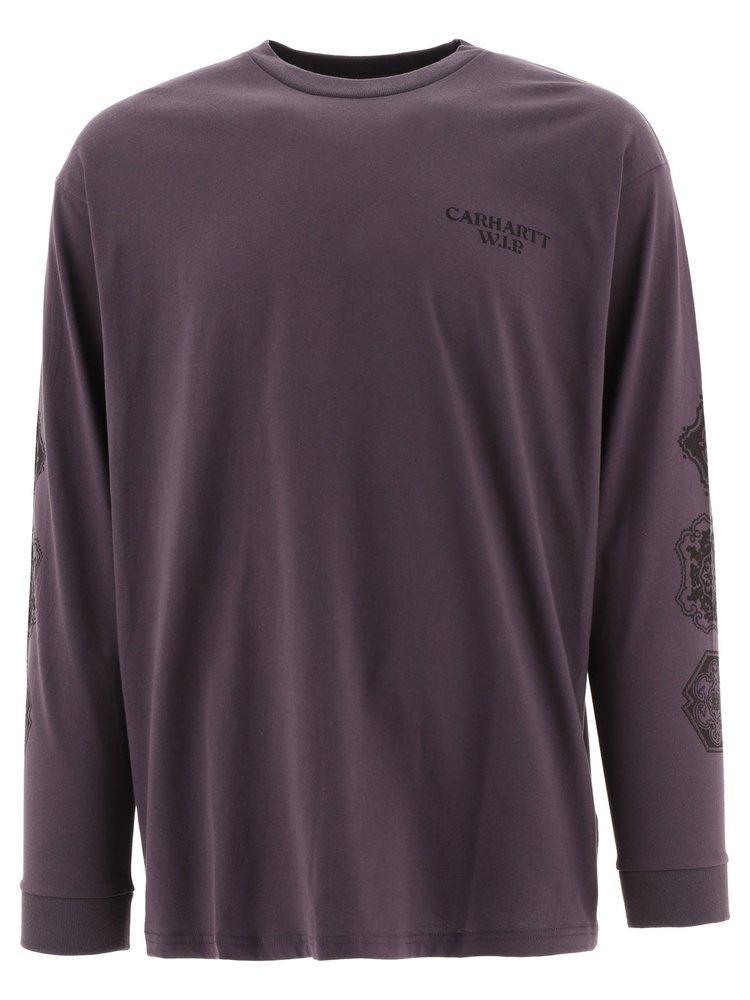 商品Carhartt WIP|Carhartt WIP Graphic Printed Long Sleeved T-Shirt,价格¥369,第1张图片