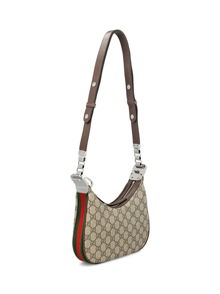 商品Gucci|Gucci Attache Monogram Print Small Shoulder Bag,价格¥16524,第3张图片详细描述
