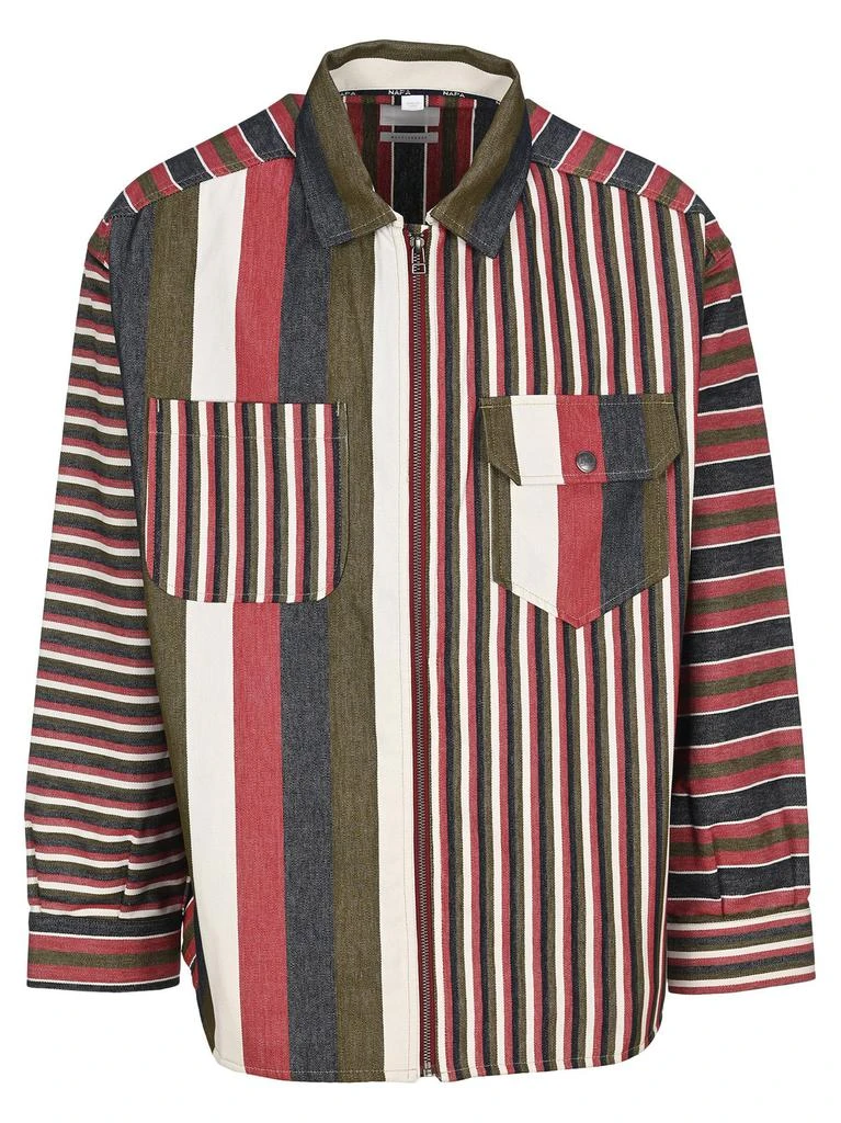 商品Martine Rose|Napa By Martine Rose Contrasting Stripes Shirt,价格¥2064,第1张图片