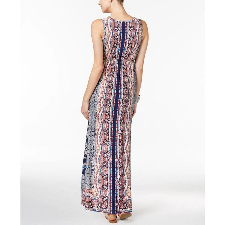 商品Style & Co|Printed Maxi Dress, Only at Macy's,价格¥307,第3张图片详细描述