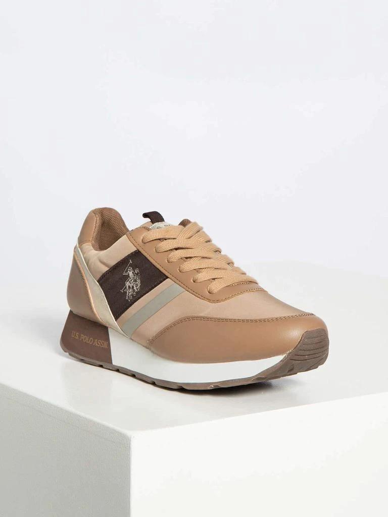 商品U.S. POLO ASSN.|U.S. POLO ASSN. Beige Sneakers,价格¥489,第2张图片详细描述