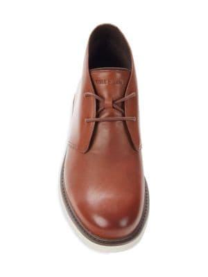 Leather Chukka Boots商品第6张图片规格展示