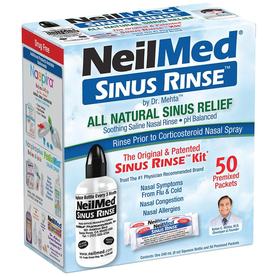 商品NeilMed|Sinus Rinse Kit,价格¥138,第5张图片详细描述
