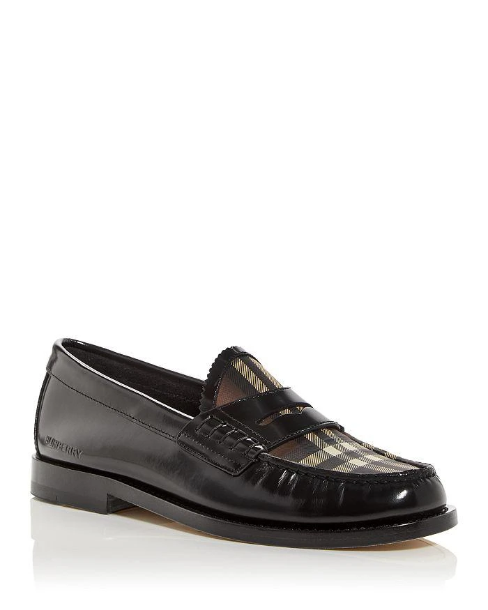 商品Burberry|Women's Shane Penny Loafers,价格¥1839,第1张图片