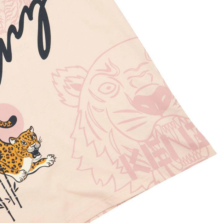 商品Kenzo|Pink Tiger Design T Shirt,价格¥217,第2张图片详细描述