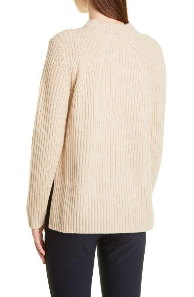 商品Vince|Wool & Cashmere Rib Tunic Sweater,价格¥1074,第4张图片详细描述