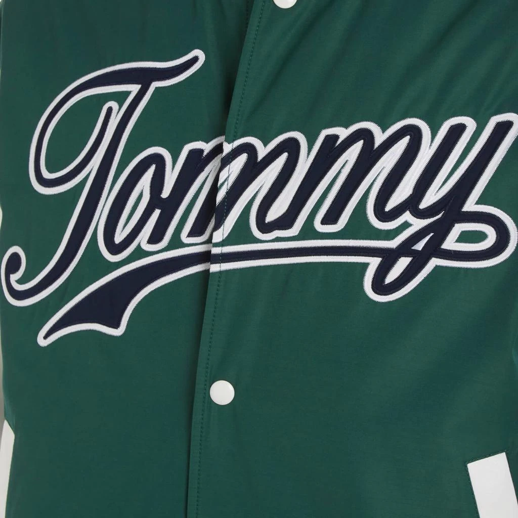 商品Tommy Jeans|Tommy Jeans Satin Letterman Jacket,价格¥807,第4张图片详细描述