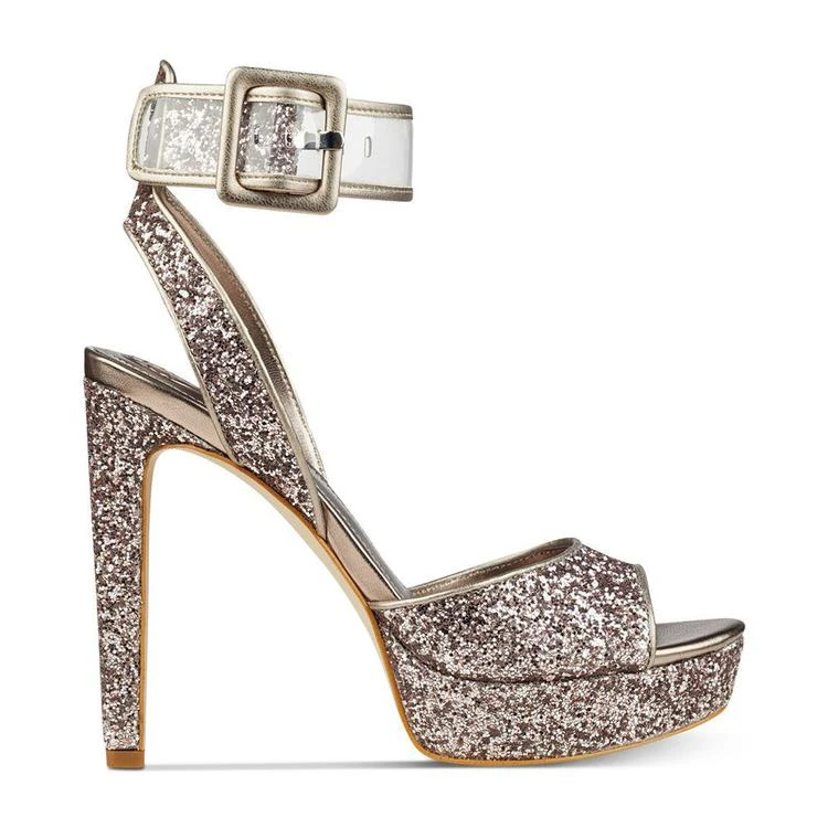 商品GUESS|Women's Catana Platform Dress Sandals,价格¥264,第2张图片详细描述