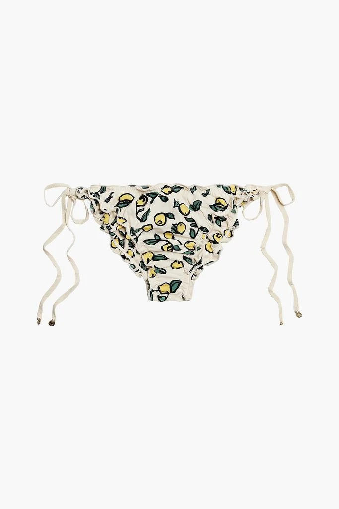 商品LOVE STORIES|Lula ruffled printed low-rise bikini briefs,价格¥136,第1张图片