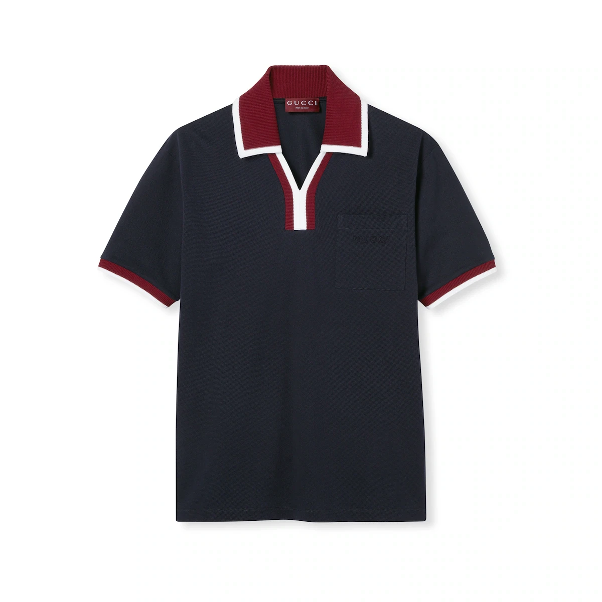 【预售】 古驰 25春夏 男士 短袖Polo 珠地棉翻领恤 829434 XJHEF 4794  商品