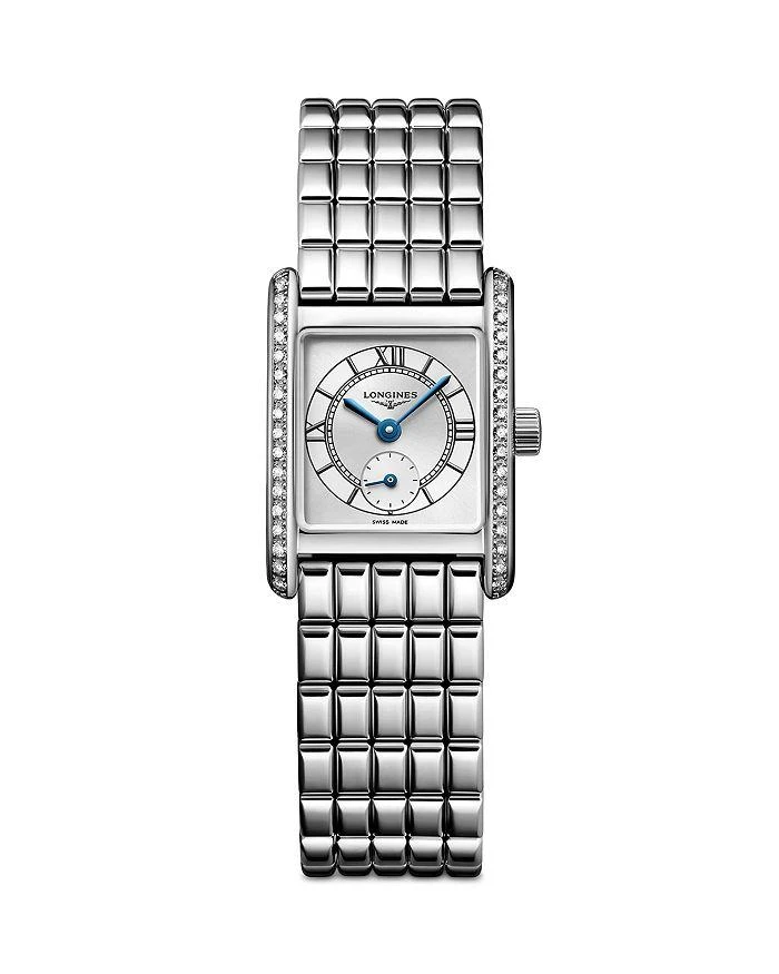 商品Longines|Mini DolceVita Diamond Watch, 21.5mm x 29mm,价格¥29411,第1张图片详细描述