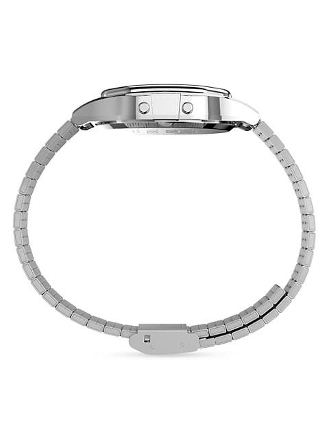 Timex T80 x Stranger Things 34MM Stainless Steel Bracelet Watch商品第2张图片规格展示