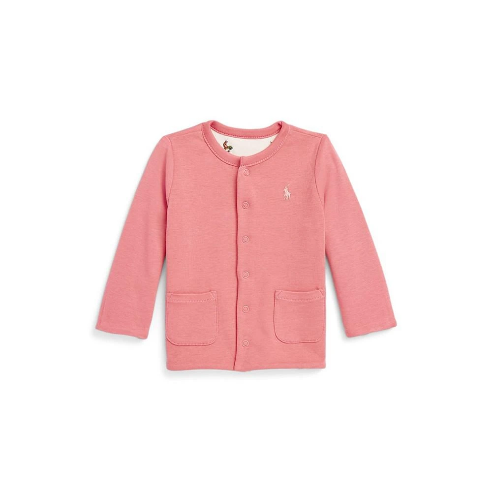 商品Ralph Lauren|Baby Girls Polo Bear Reversible Jacket,价格¥178,第3张图片详细描述