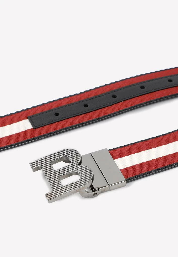 商品Bally|Leather B Buckle Belt,价格¥1448,第3张图片详细描述