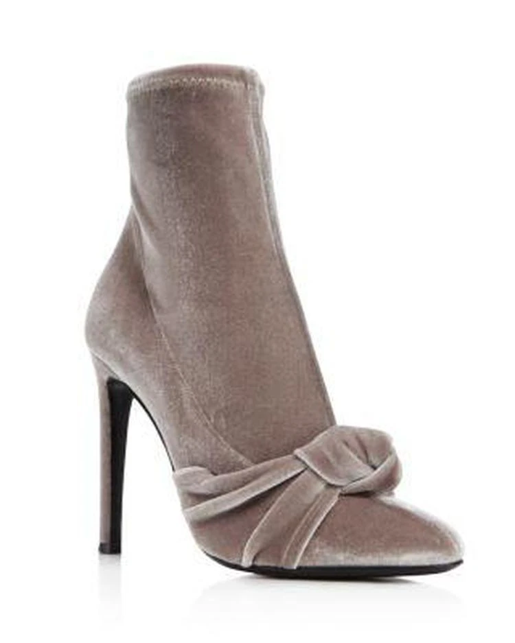 商品Giuseppe Zanotti|Bimba Suede High-Heel Sock Booties ,价格¥2380,第1张图片