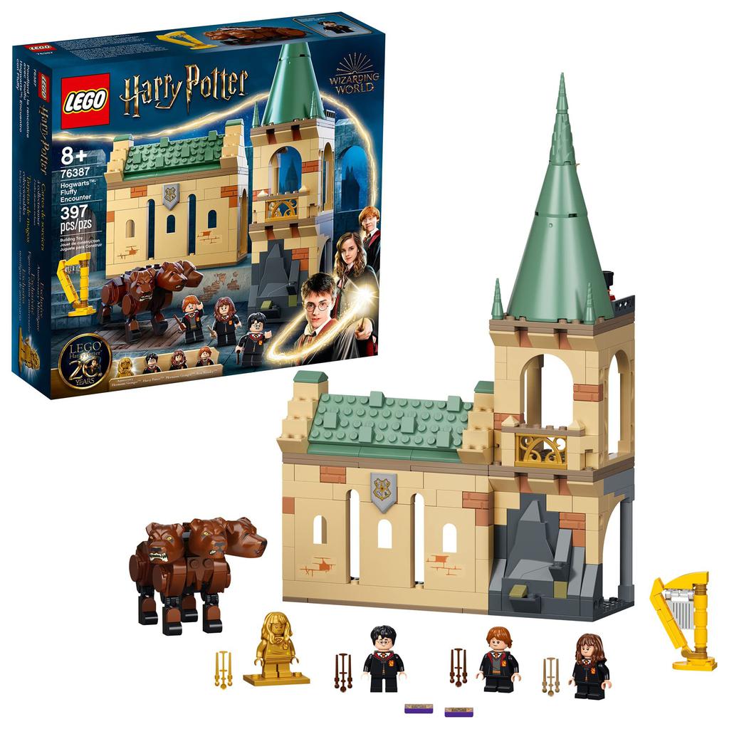 LEGO Harry Potter Hogwarts: Fluffy Encounter 76387 Building Kit; 3-Headed Dog Hogwarts Set; Cool, Collectible Toy; New 2021 (397 Pieces)商品第1张图片规格展示