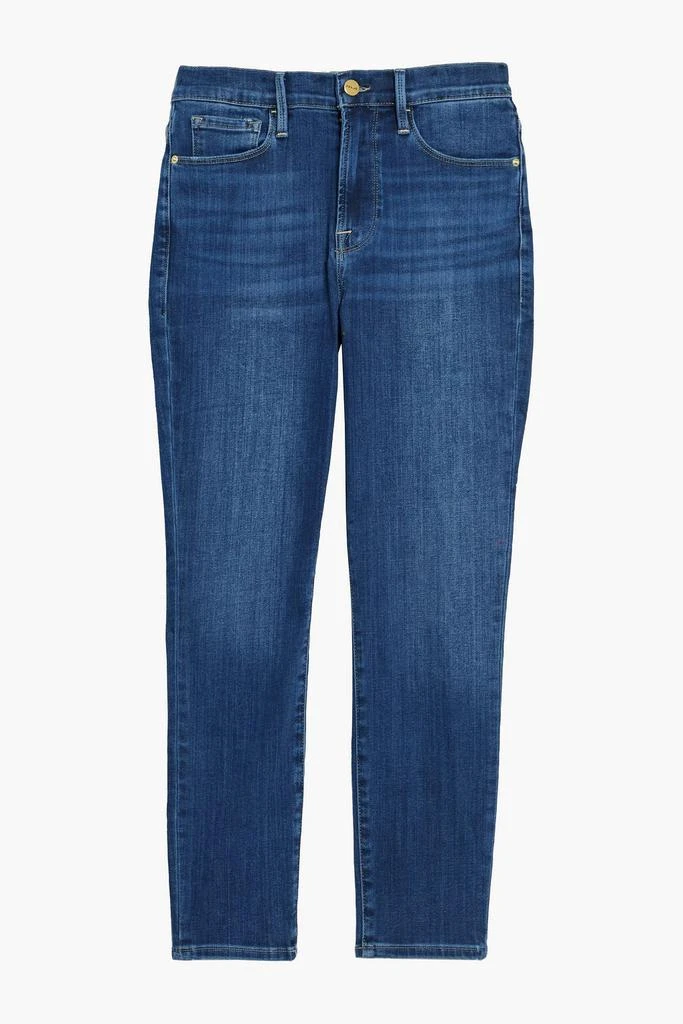 商品FRAME|Ali cropped high-rise skinny jeans,价格¥279,第1张图片