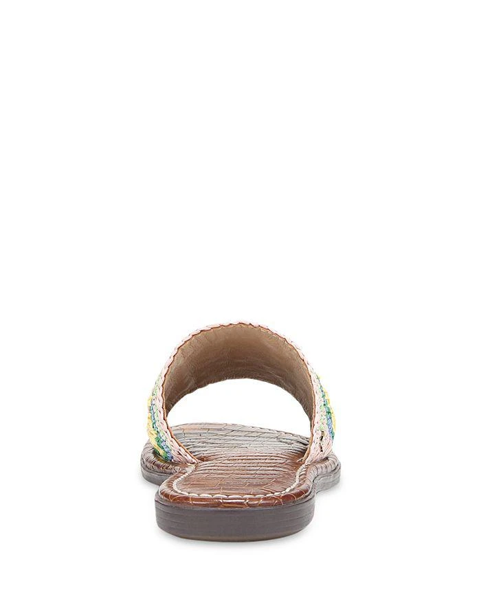 商品Sam Edelman|Women's Gracey Slip On Woven Slide Sandals,价格¥543,第4张图片详细描述