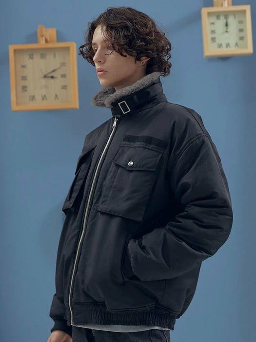 商品LIBERTENG|Soft Heat Padded Jacket Black,价格¥1037,第1张图片