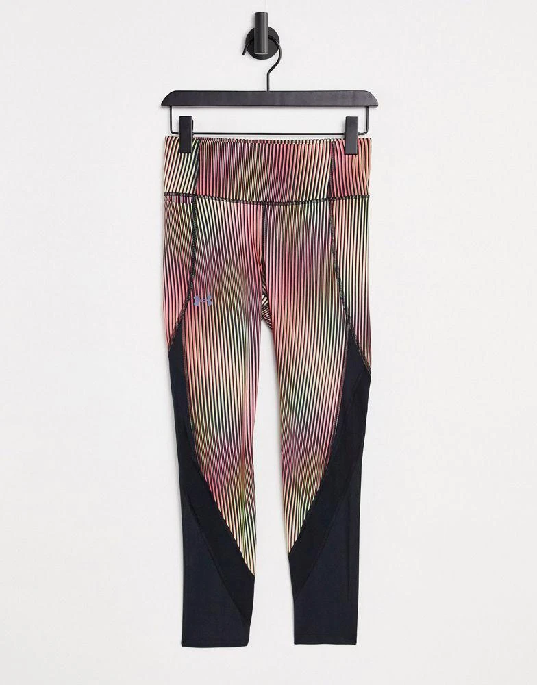 商品Under Armour|Under Armour Running Fly Fast ankle leggings in black and print,价格¥301,第1张图片