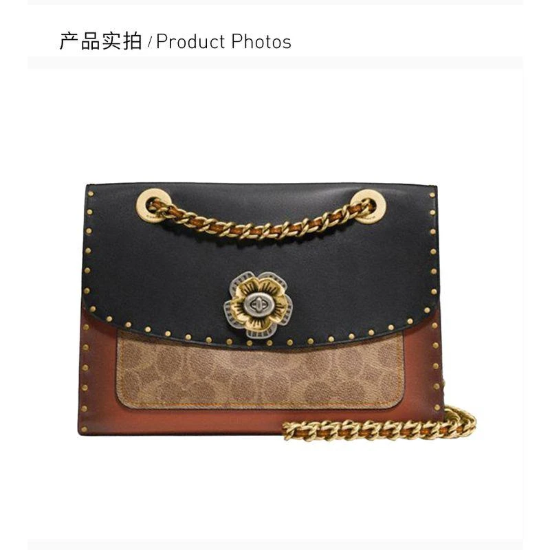 商品Coach|香港直邮COACH/蔻驰 女士山茶花经典款斜挎包链条单肩包C4659B4M2,价格¥4309,第12张图片详细描述