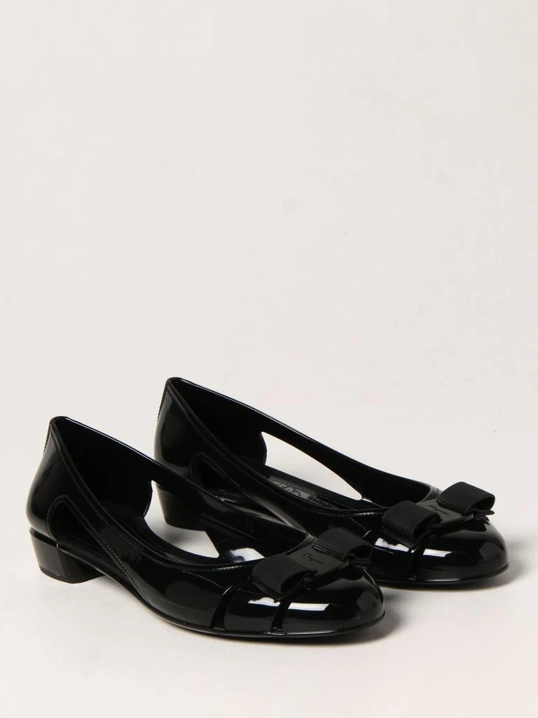 商品Salvatore Ferragamo|Ferragamo Vara Jelly ballet flats,价格¥2024,第2张图片详细描述