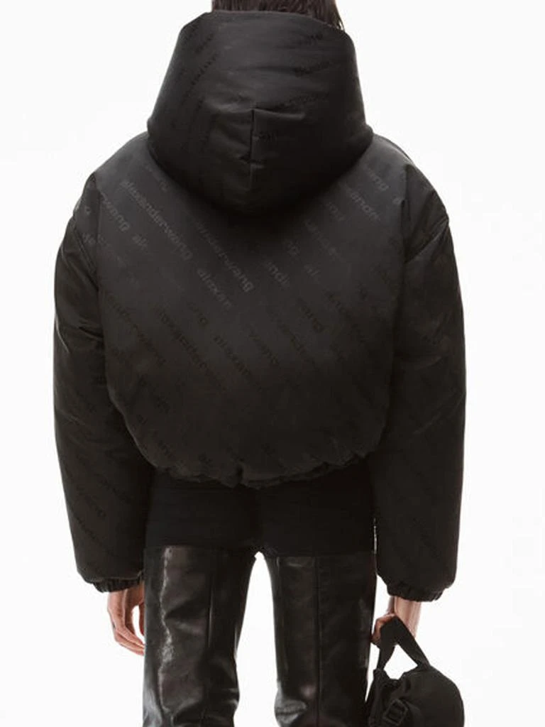商品Alexander Wang|Black nylon short down jacket,价格¥5540,第3张图片详细描述