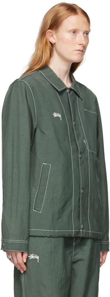 商品STUSSY|Khaki Nylon Jacket,价格¥1263,第4张图片详细描述