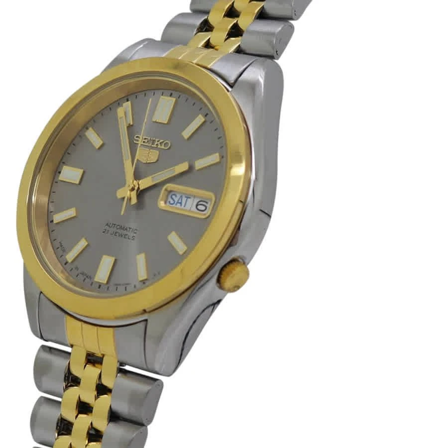 商品Seiko|Seiko Seiko 5 Automatic Grey Dial Mens Watch SNKC40J1,价格¥1222,第2张图片详细描述