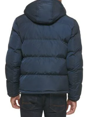 商品Tommy Hilfiger|Faux Fur Lined Hooded Puffer Jacket,价格¥721,第2张图片详细描述