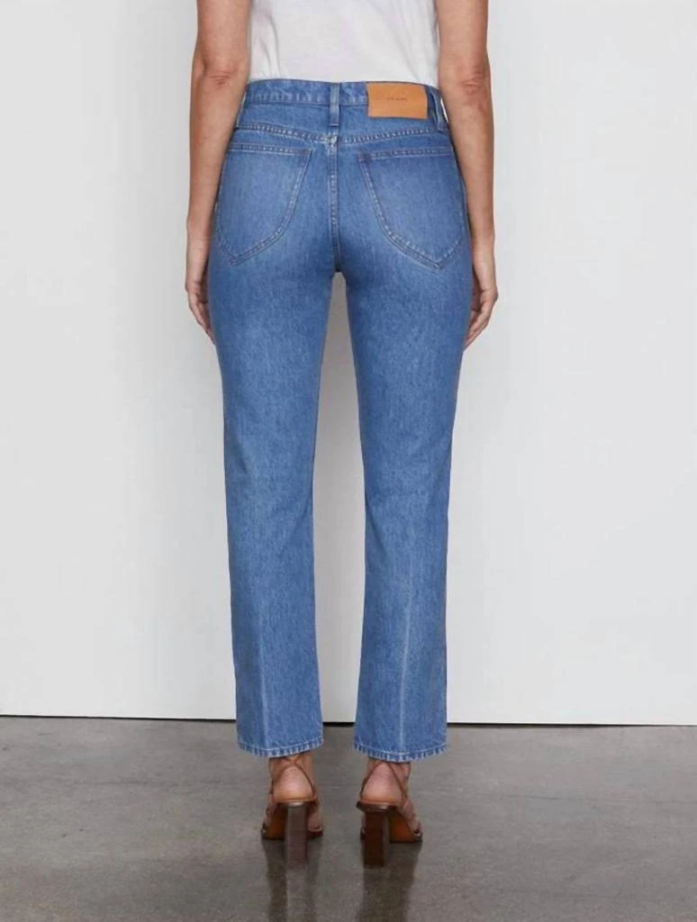 商品FRAME|Le Italien Straight Leg Jeans In Pure Blue,价格¥1621,第3张图片详细描述