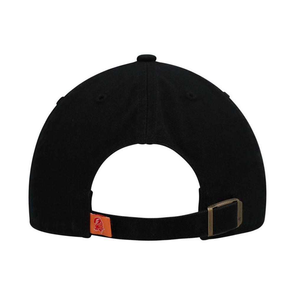 商品47 Brand|'47 Men's Black Tampa Bay Buccaneers Clean Up Legacy Adjustable Hat,价格¥186,第6张图片详细描述