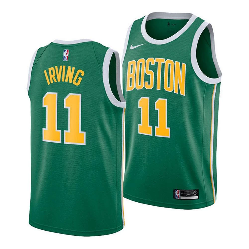 商品NIKE|Men's Kyrie Irving Boston Celtics Earned Edition Swingman Jersey NBA球衣,价格¥414,第1张图片