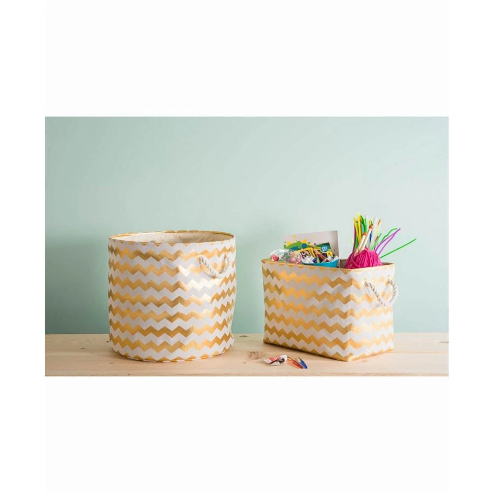 商品Design Imports|Design Import Storage Bin Chevron, Rectangle,价格¥201,第4张图片详细描述
