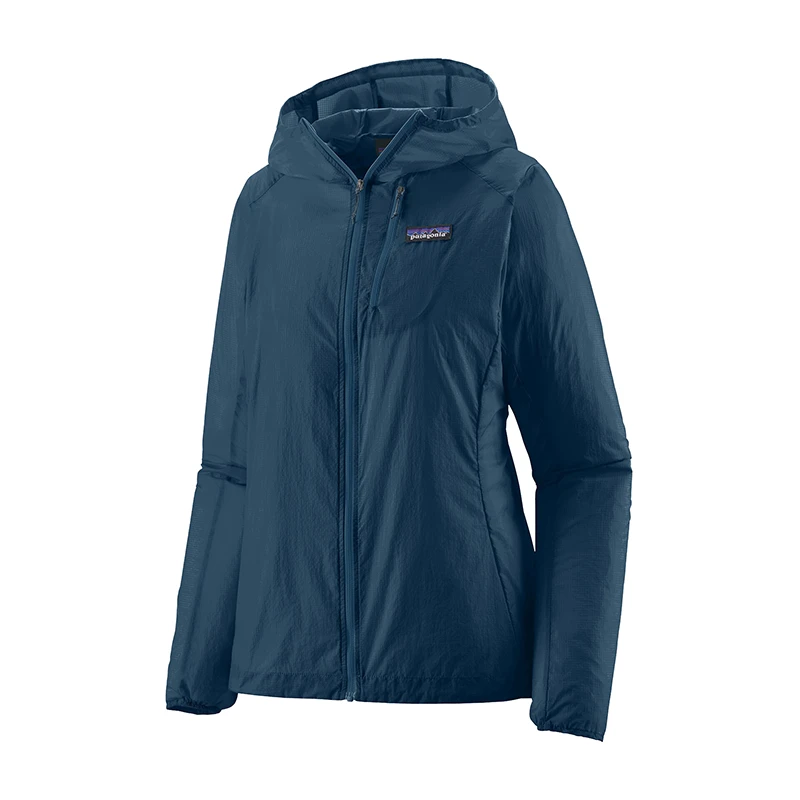 商品Patagonia|巴塔哥尼亚 23年新款 Houdini系列 女士蓝色尼龙连帽夹克,价格¥1282,第1张图片