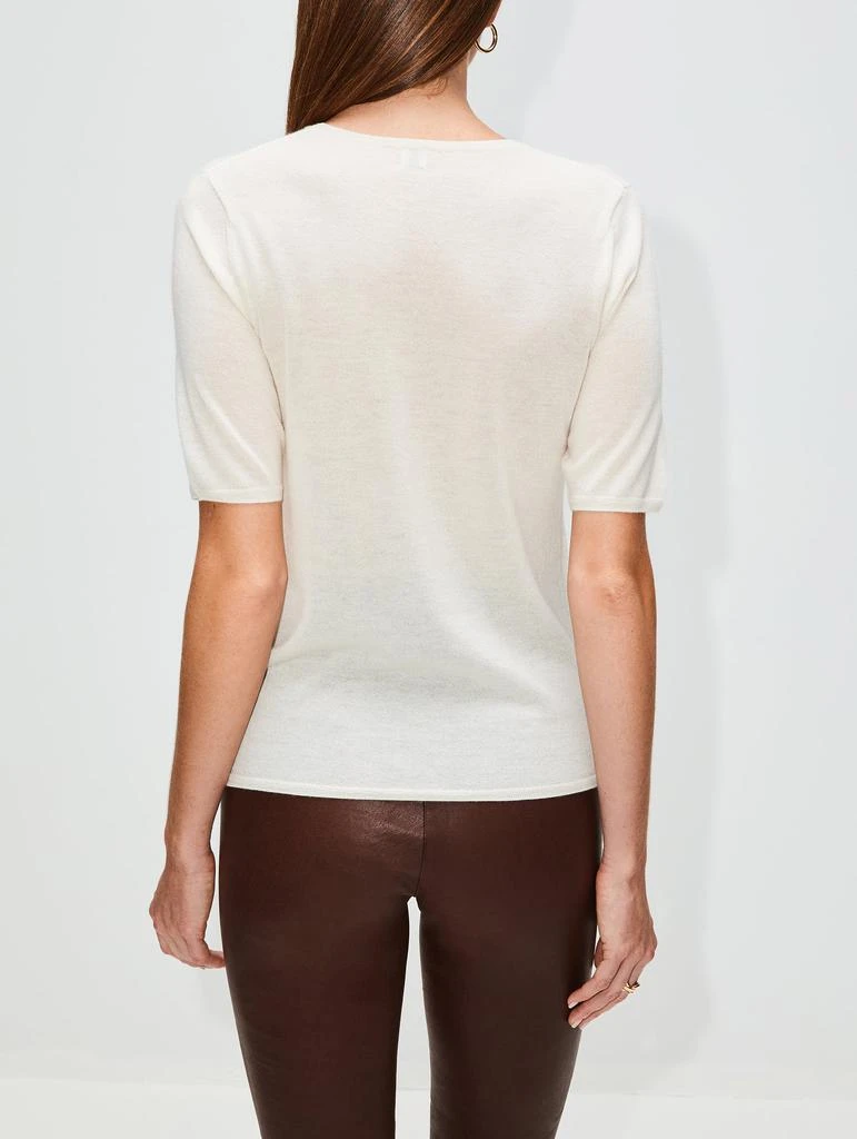 商品Totême|Thin Cashmere Tee,价格¥3672,第4张图片详细描述