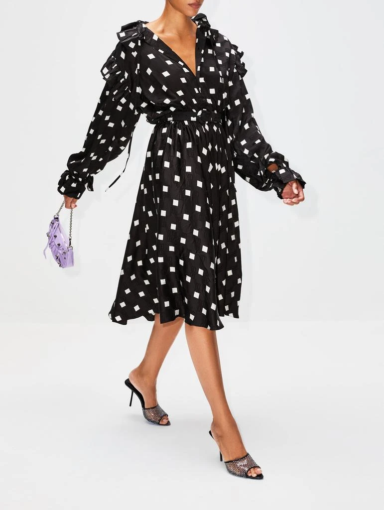 商品Balenciaga|Off Shoulder Dress,价格¥6111,第3张图片详细描述