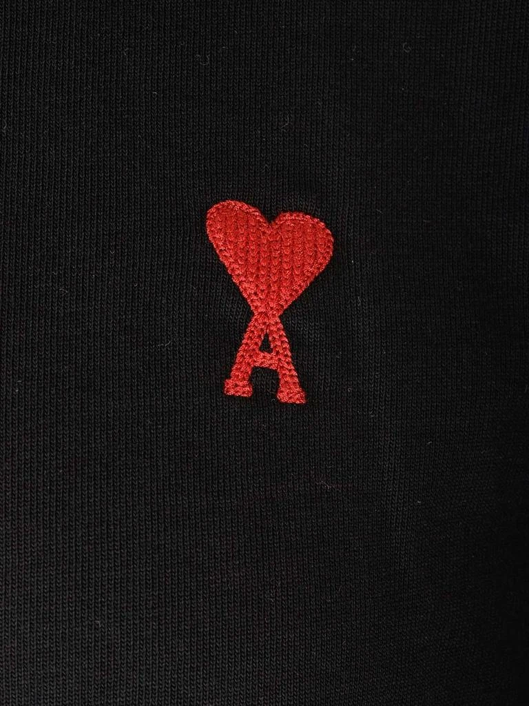 商品AMI|AMI Paris Ami de Coeur Logo Embroidered Crewneck T-Shirt,价格¥1236,第3张图片详细描述