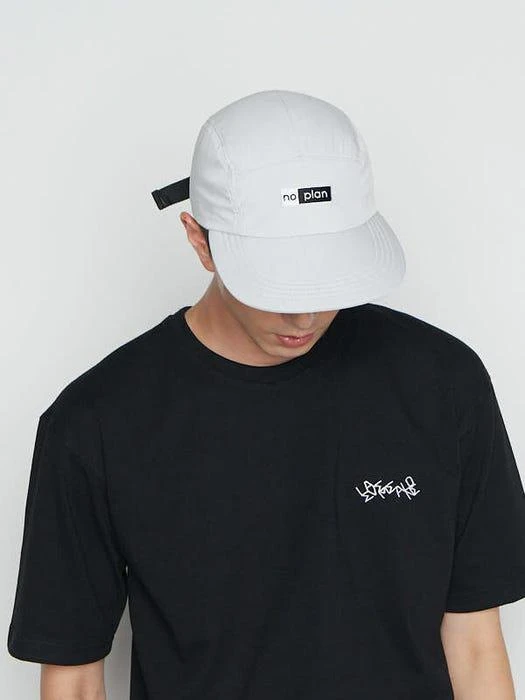 商品DON'T ASK MY PLAN|No Plan Camp Cap 2 0 White Gray,价格¥501,第1张图片
