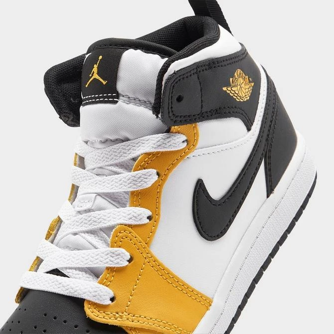 商品Jordan|Little Kids' Air Jordan Retro 1 Mid Casual Shoes,价格¥372,第3张图片详细描述