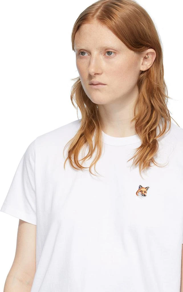 商品Maison Kitsune|White 狐狸印花 T-恤,价格¥566,第4张图片详细描述