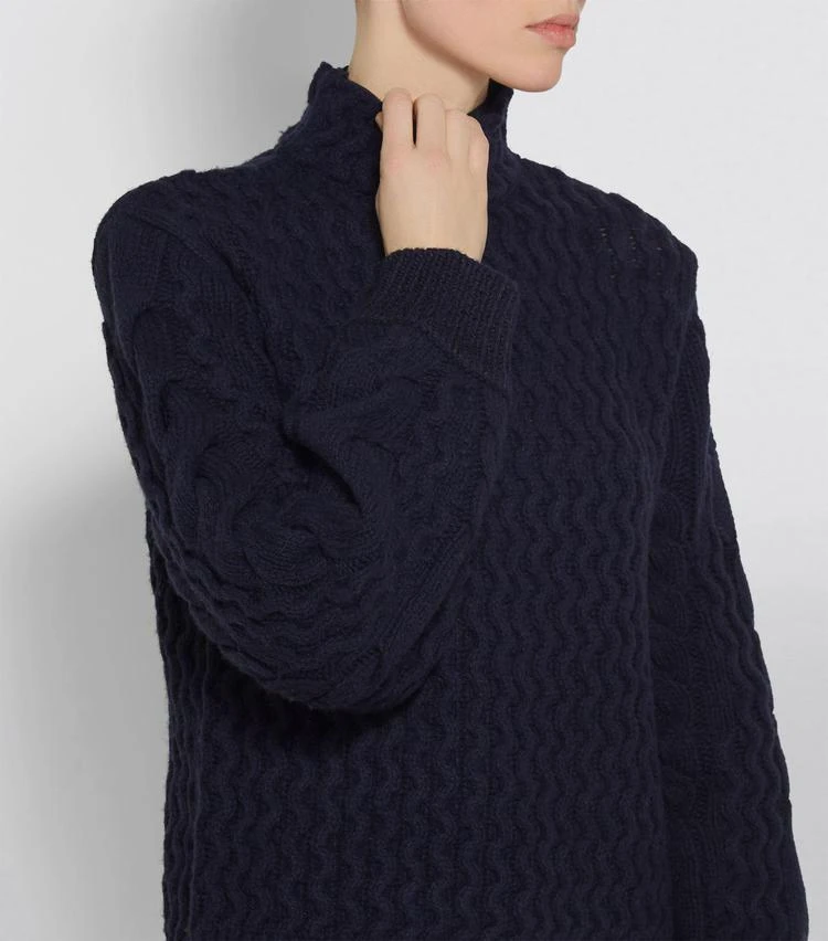 商品Victoria Beckham|Textured Knit Turtleneck Sweater,价格¥3601,第3张图片详细描述