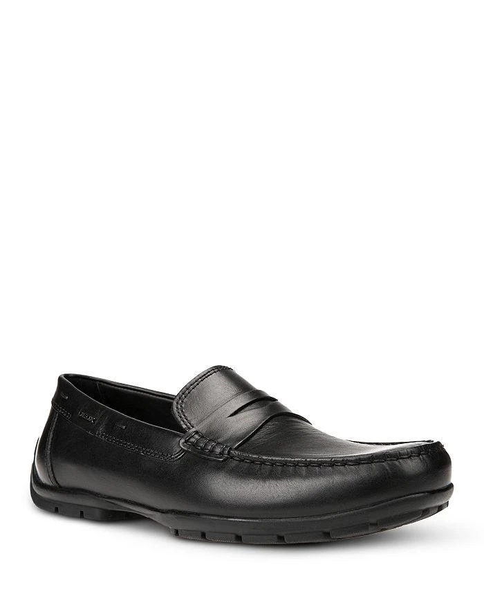 商品Geox|Men's Monet 2 Fit Leather Penny Loafers,价格¥1279,第1张图片详细描述