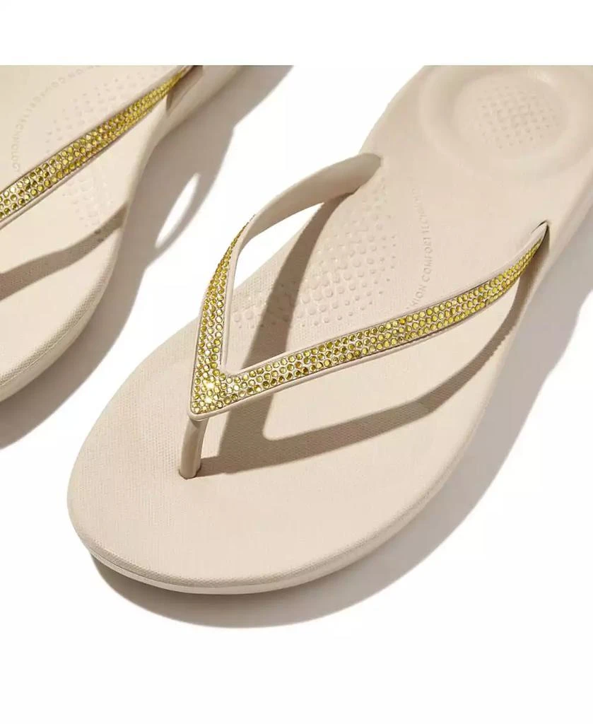 商品FitFlop|Women's Iqushion Sparkle Flip-Flop Sandal,价格¥376,第5张图片详细描述