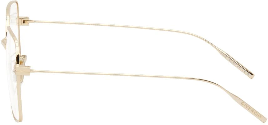 商品Givenchy|Gold Square Glasses,价格¥1842,第3张图片详细描述