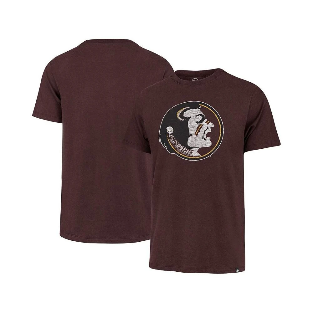 商品47 Brand|Men's Garnet Florida State Seminoles Premier Franklin Logo T-shirt,价格¥261,第1张图片
