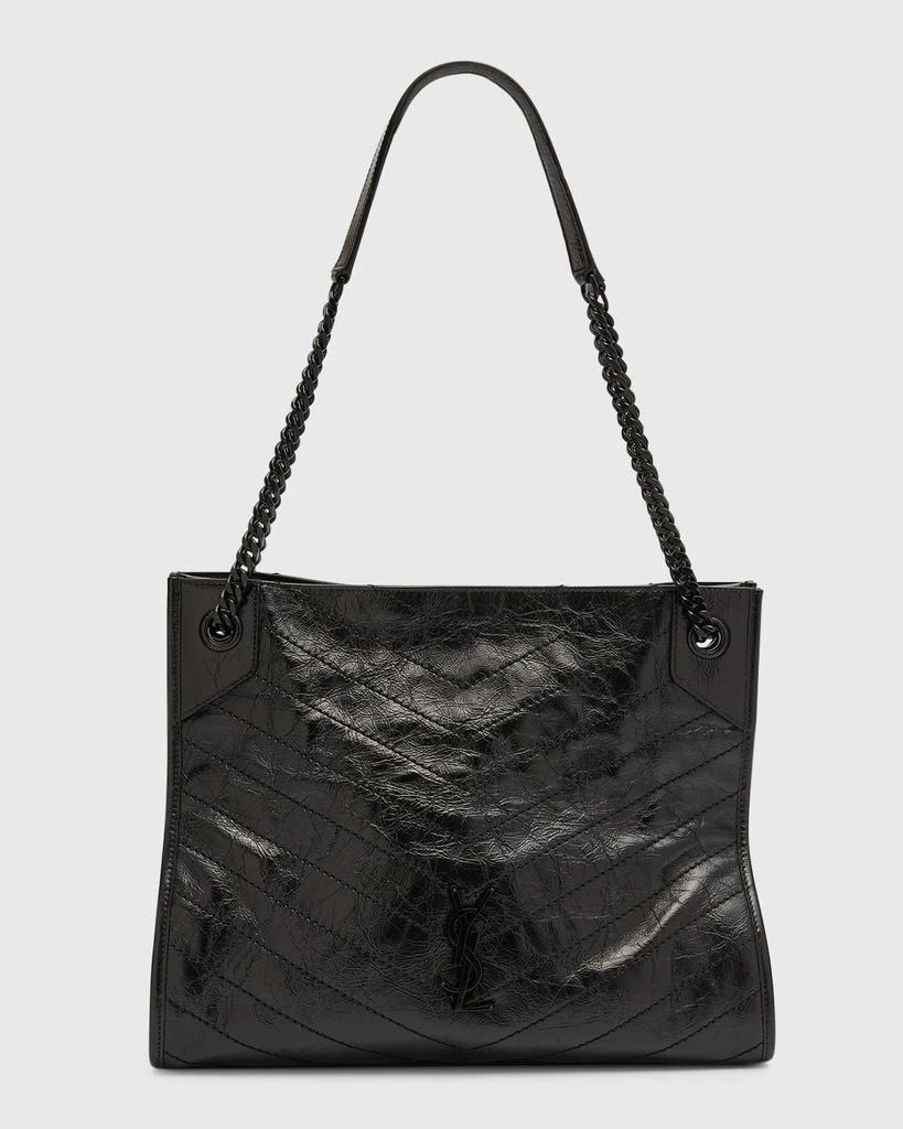 商品Yves Saint Laurent|Niki Medium Crinkled Calf Shopper Tote Bag,价格¥18365,第1张图片