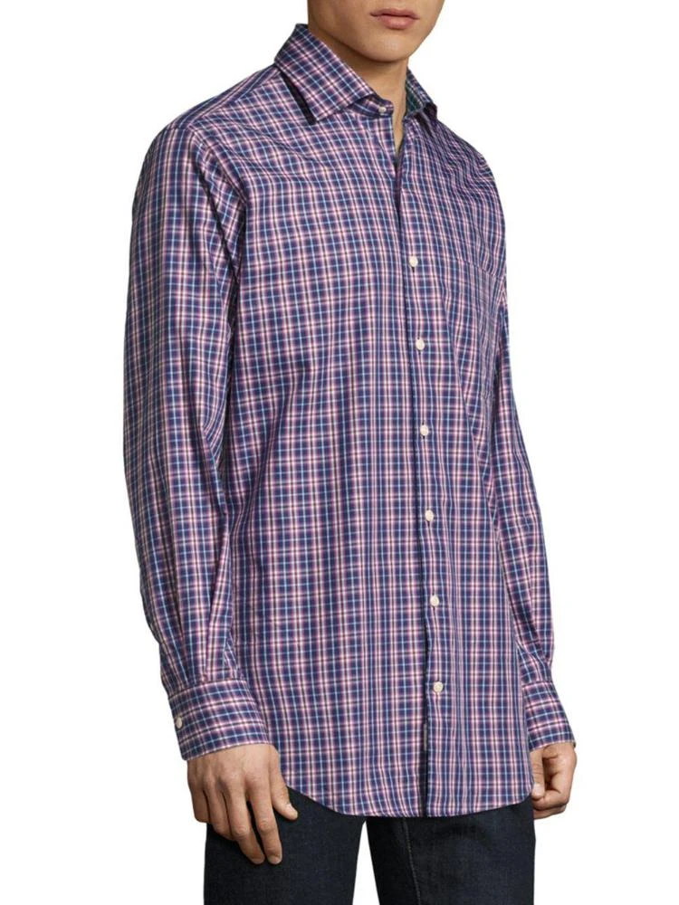 商品Peter Millar|Mitchell Plaid Casual Button-Down Shirt,价格¥650,第3张图片详细描述